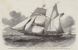 Expedição do capitão Beatson em busca de Sir John Franklin, o Isabel, equipado à custa de Lady Franklin e Capitão Beatson